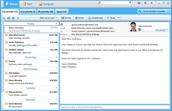 EmailTray 3.0 - a lightweight email client for Windows EmailTray 3.0 - a lightweight email client for Windows
