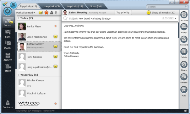 EmailTray 4.0 Beta has just been released Meet the All-New Address Book in the EmailTray 4.0 Beta